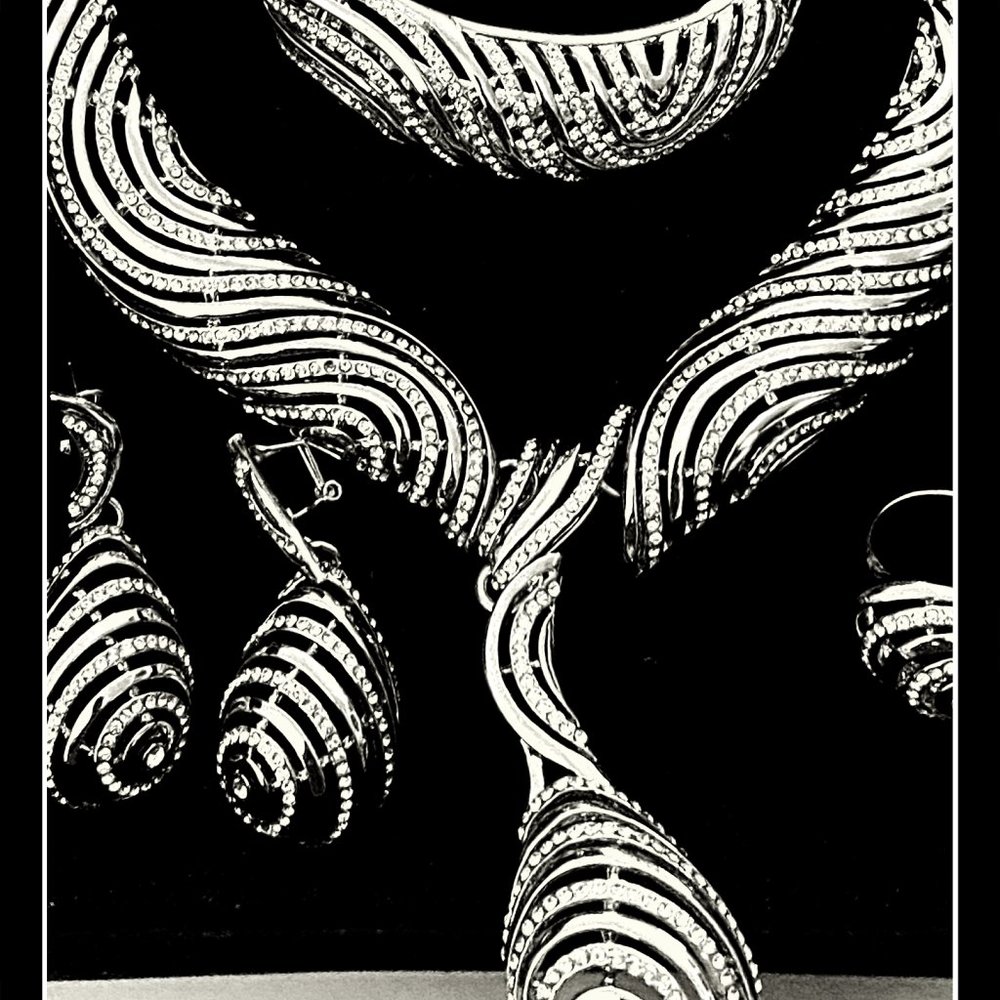 Silver 4 Pc Jewelry Set